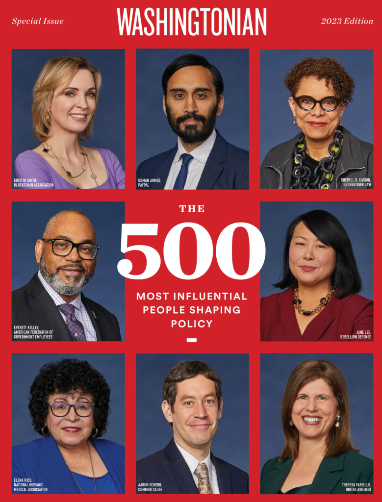 Whiteboard Advisors Named To Washingtonian’s Most Influential People List